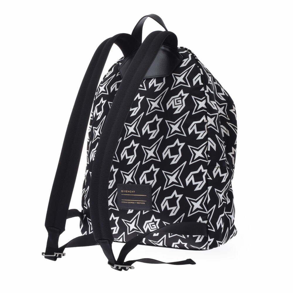 GIVENCHY Backpack Black White Canvas Daypack - image 2